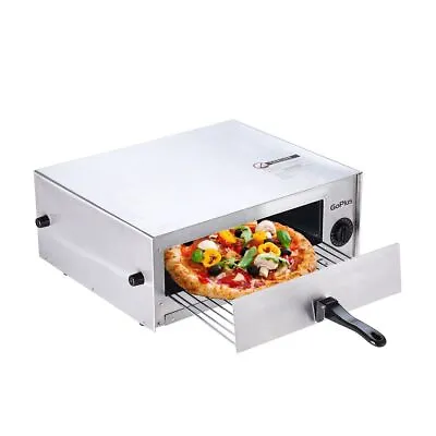Buy Commercial Pizza Oven Stainless Steel Counter Top Snack Oven Bake Pan Kitchen US • 99.99$