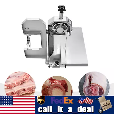 Buy Adjustable Electric Bone Saw Machine Commercial Frozen Meat Cutting Machine 110V • 427.93$