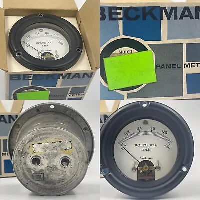 Buy Beckman Instruments Helipot Expanded Scale 110-120 Volts AC Voltmeter • 20$
