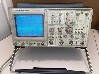Buy Tektronix 2445 4 Channel 150mhz Oscilloscope - Parts Or Repair Only As-is (#1) • 169.95$
