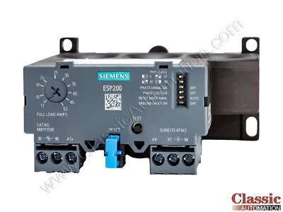 Buy Siemens | 3UB8133-4FW2 | Overload Relay,13-52 Amps,3PH,ESP200 (Refurbished) • 190$
