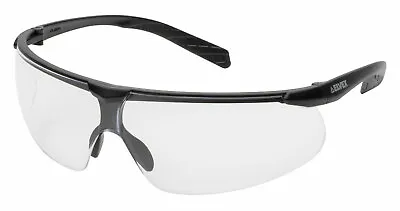 Buy Elvex Delta Plus Helium 20 Safety Glasses, Black/White/Pink Frames, Clear/Grey • 8.45$