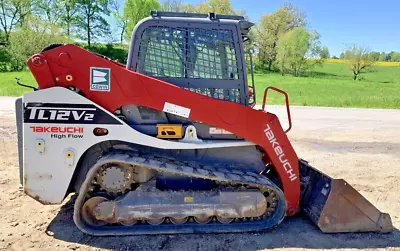Buy 2018 TAKEUCHI TL12V2 Compact Skid Steer W/363 Hours • 21,500$