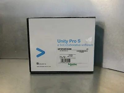 Buy SCHNEIDER ELECTRIC UNYSPUSFUCD80 Unity PRO S Single License.               3D-12 • 1,080$