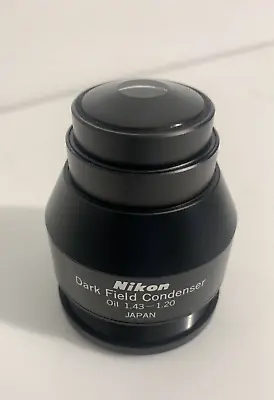 Buy Nikon Oil Darkfield Microscope Condenser 1.43-1.20 • 474.99$