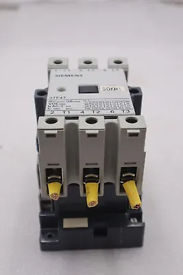 Buy Siemens 3TF47 Motor Starters Contractors 90A 690V For Electric Motor #K-1741 • 63.75$