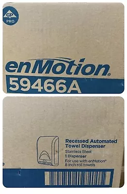 Buy Georgia-Pacific EnMotion 8  Paper Towel Dispenser (59466A) • 88$