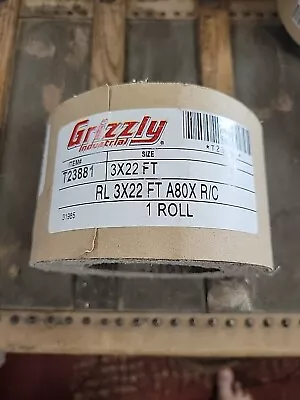 Buy Grizzly T23881 - 3  X 22' 80 GRIT A/O Sanding Roll  • 22$