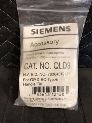 Buy 10 PACK Siemens QLD3 Pad Locking Devices For QP & BQ Types Handle Tie NEW IN BAG • 35$