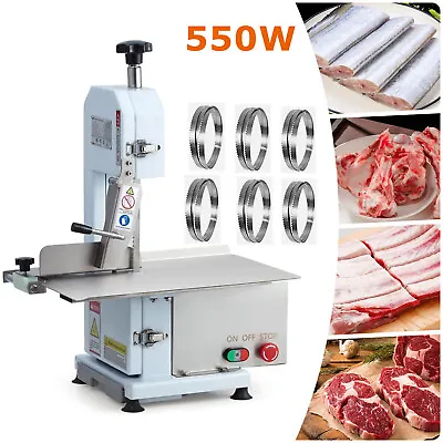 Buy 550W Electric Commercial Frozen Meat Bone Saw Butcher Band Saw Cutting Machine • 339.99$