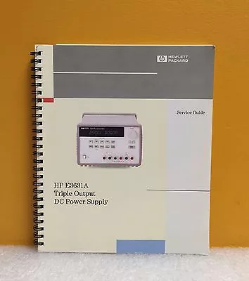 Buy HP / Agilent E3631-90011, E3631A Triple Output DC Power Supply Service Guide • 23.99$