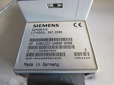 Buy Siemens 6SN1123-1AB00-0HA0 Simodrive 2x8A Power Module Power Modules • 824.97$