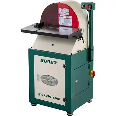 Buy Grizzly G0967 20  Variable-Speed Disc Sander • 2,450$