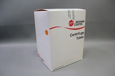 Buy BOX OF 50- Beckman Coulter Centrifuge Tube 25 X 89 Mm Polypropylene 326823 • 119.99$