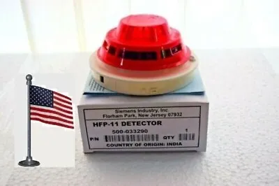 Buy 20 Pcs NEW ORIGINAL SIEMENS HFP-11 FIRE ALARM SMOKE HEAT DETECTOR SHIP FROM USA • 1,100$