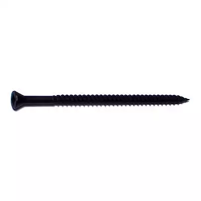 Buy #8 X 3  Black Phosphate Steel Fine Thread Square Drive Trim Head Drywall Screws  • 8.60$