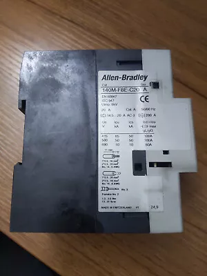Buy Allen Bradley 140M-F8E-C20 Series A Motor Protection Circuit Breaker • 35$