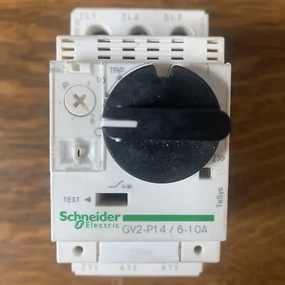 Buy NEW Schneider Electric GV2-P14 Motor Protection Circuit Breaker 6-10A • 22$