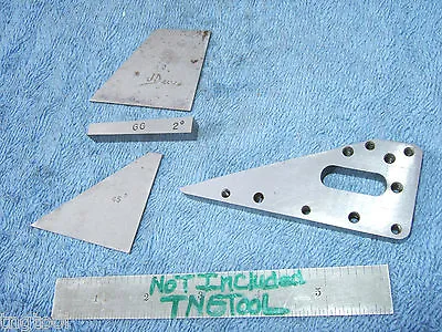 Buy Angle Blocks (4) Vintage Toolmaker Machinist Inspection Grinding Mill Lay-out Qa • 34.95$