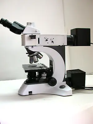 Buy METALLURGICAL NOMARSKI ME520TA Microscope:REFL + INCIDENT DIC, POL.,BRIGHTFIELD. • 2,150$
