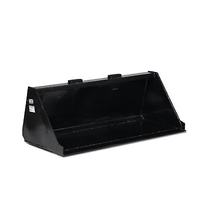 Buy Titan Attachments 60  Skid Steer Dirt Bucket V2, 1/8  Thick Structural Steel • 1,154.99$