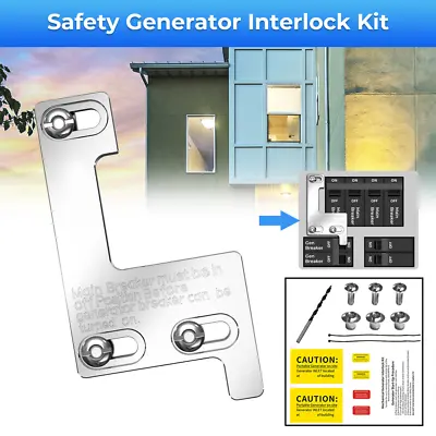 Buy Generator Interlock Kit For Siemens Murray ITE 150 & 200 Amp Main Breaker Panels • 35.99$