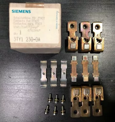 Buy SIEMENS 3TY1230-0A / 3TY1 230-0A Contact Kit For 3TA23 (NIB) • 40$