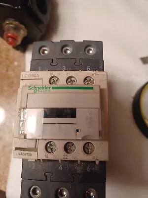 Buy Telemecanique Schneider Electric Tesys Lc1d50a Lad4rc3u 80a 15 Hp 3 Ph Contactor • 49$