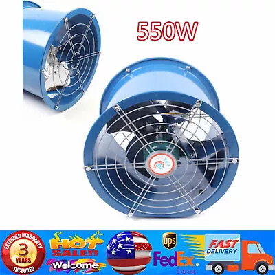 Buy 16  Axial Fan Exhaust Flow Pipe Spray Booth Paint Fumes Exhaust Fan Warehouse • 135.25$
