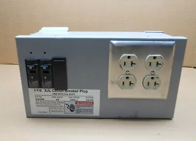 Buy 1 Siemens I-t-e Xq45r Circuit Breaker Plug 50a 50 Amp 240v 4p Recptacle (2 Aval) • 101.85$