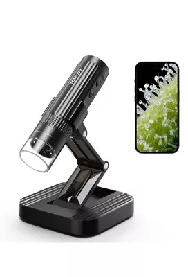 Buy TOMLOV DM1S WiFi Wireless Digital Microscope 1000X 1080P HD USB Coin Microscope • 35$