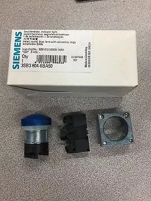 Buy New In Box Siemens Indicator Light 3sb3604-6ba50 • 20$