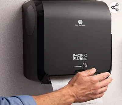 Buy Georgia-Pacific Pacific Blue Ultra Automated Paper Towel Dispenser - Black • 50$