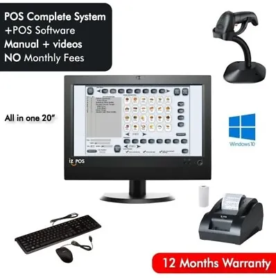 Buy All In One Retail POS System, Cash Register Express Retail Point Of Sale • 450$