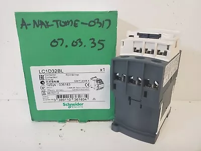Buy New In Box! Schneider Electric 24vdc Contactor Lc1d32bl • 74.95$
