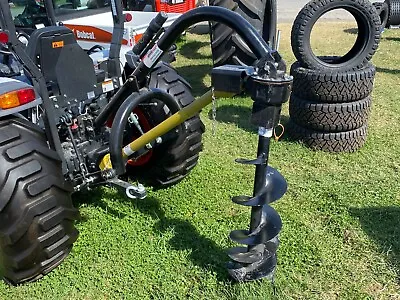 Buy New Bobcat 3pt Post Hole Auger For Compact Tractors, 540 Pto, Cat. 1, Fits Many! • 1,287$