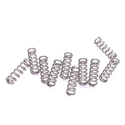 Buy 10pcs 0.8mm X 5mm X 15mm Stainless Steel Compression Spring Pressure Spring • 11.32$