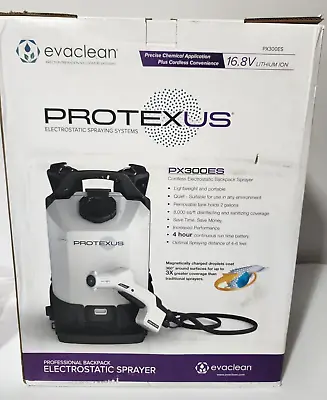 Buy Evaclean Protexus PX300ES Cordless Electrostatic Backpack Sprayer • 499.99$
