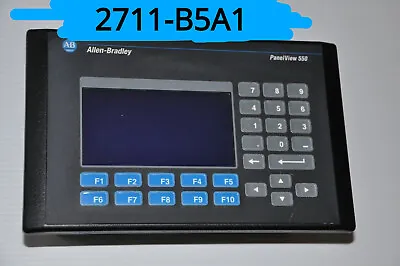 Buy Allen Bradley 2711-B5A1 Ser F FRN 4.41 Panel 550 Keypad Touchscreen HMI Unit • 1,226.38$