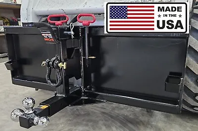 Buy Severe Duty Skid Loader Receiver Hitch W/ Accessories MADE IN USA 8000# Capacity • 995$