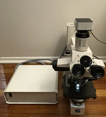 Buy Zeiss Axioskop 50 Trinocular Phase Contrast EPI Fluorescent Microscope Complete  • 4,750$