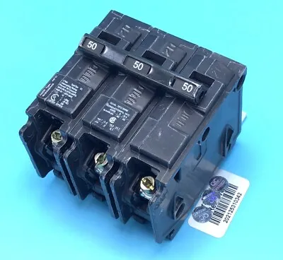 Buy New Circuit Breaker Siemens B350 50 Amp 3 Pole 240V 10kA Bolt On Type BL • 159.99$
