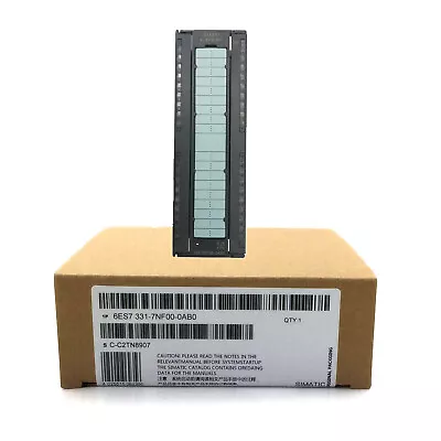 Buy New In Box SIEMENS 6ES7331-7NF00-0AB0 SIMATIC S7-300 SM331 Analog Input Module • 389.98$