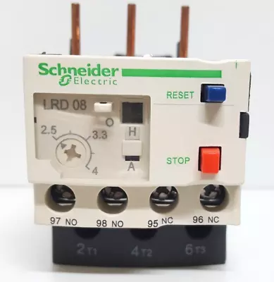 Buy Schneider Electric Lrd08 2.5-4a Thermal Overload Relay / 2 Months Gurantee • 400$