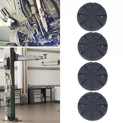 Buy 4Pcs Round Rubber Arm Pads Lift Pad For For Auto Lift Car Truck Hoist Heavy Duty • 23.75$