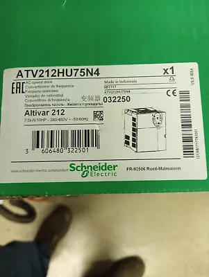 Buy Schneider Electric   ATV212HU7N4  VFD  10 HP • 590$