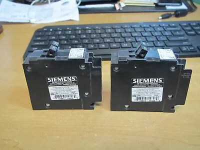 Buy 2 Siemens Q2020 20A 1 Pole 120V Tandem Circuit Breakers Pair • 21.99$