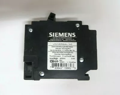 Buy Siemens 20 Amp Universal NC Type QT 120/240V Circuit Tandem Breaker Q2020NC New • 15.99$