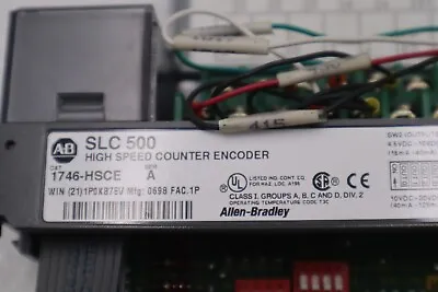 Buy Allen Bradley SLC 500 High Speed Counter Encoder 1746-HSCE Ser. A Stock #L-687C • 136.50$