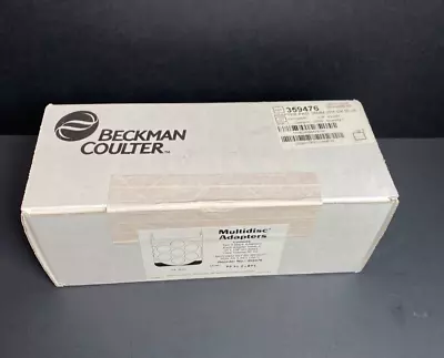 Buy Beckman Coulter Centrifuge Rotor Adapter Holds 4 Tubes 136 Mm Box Of 2 Adapters • 195$